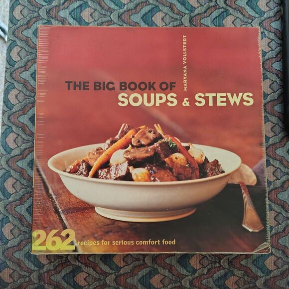 THE BIG BOOK OF SOUPS & STEWS COOKBOOK by Maryana Vollstedt Paperback - Picture 1 of 2